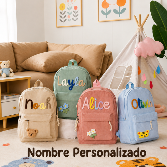 Peque Mochi - Mochila de punto personalizada